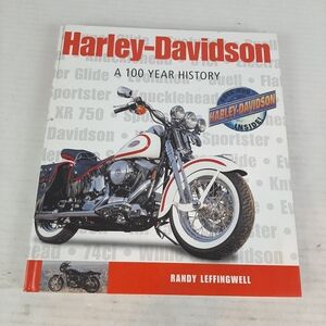 🔥Harley Davidson a 100 Year Book by Randy Leffingwell Hardcover